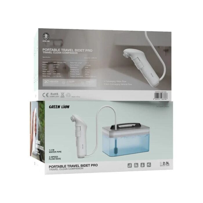 Green Lion Portable Travel Bidet Pro with Tank - Image 2