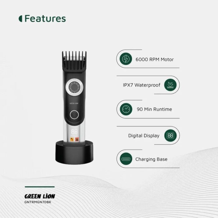 Green Lion Trim Gen''70 Body Hair Trimmer - Image 5