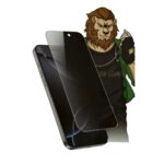 Green lion Diego Pet Privacy 3D Full Curved  for iPhone 17 Air