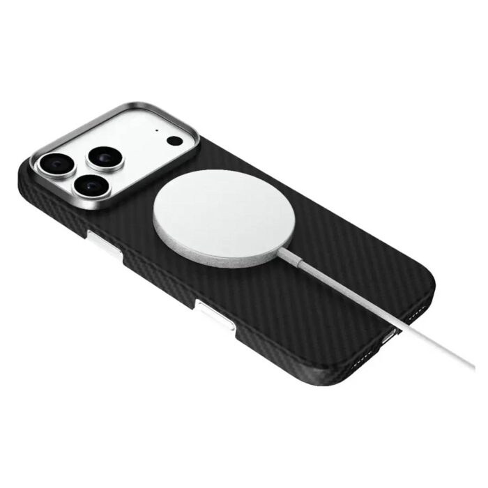Levelo Sergei 1500D Aramid Fiber Case for iPhone 17 Pro Max - Image 5