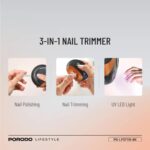 Porodo Lifestyle All-In-One Nail Trimmer Set - Image 4