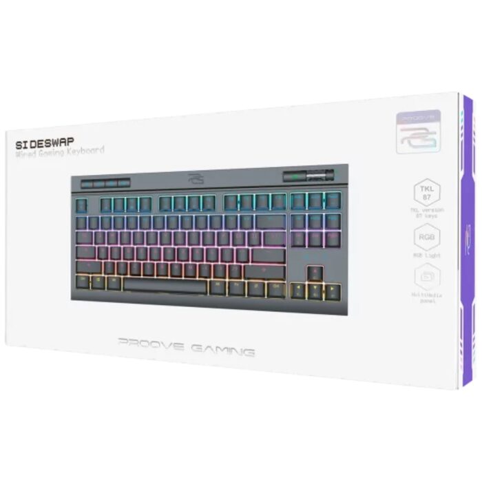 Proove Sideswap Wired Gaming Keyboard - Image 6