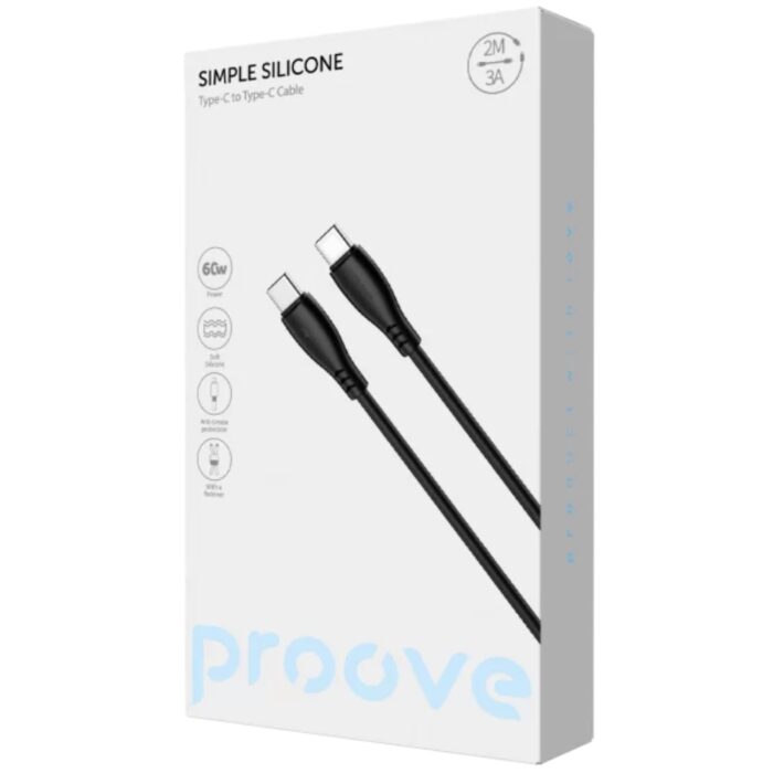 Proove Simple Silicone Type-C to Type-C (1m) - Image 2