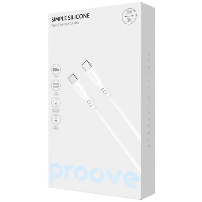 Proove Simple Silicone Type-C to Type-C (1m) - Image 5
