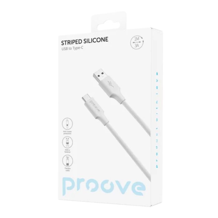 Proove Striped Silicone USB to Type C - Image 5