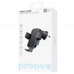 Proove Triple Clamp Car Mount With Wireless Charger - Image 3