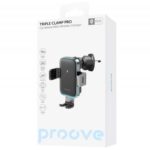 Proove Triple Clamp Pro Car Mount With Wireless Charger - Image 2
