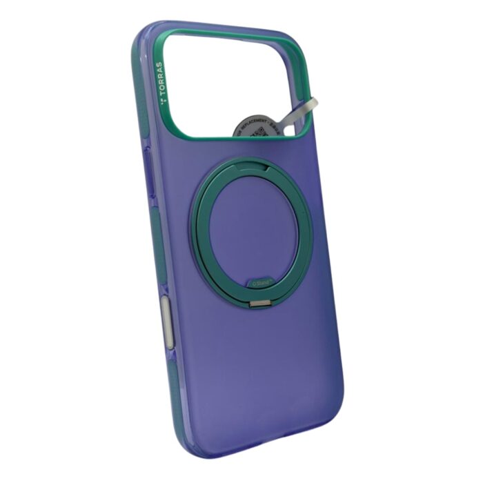 TORRAS 360 Magnetic Stand 164 Case for iPhone 17 Pro Max - Purple - Image 2