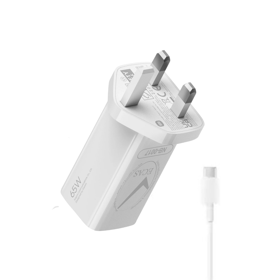 Xiaomi-Mi-Charger-65W-GaN-Tech-uk-2.jpg Xiaomi Mi 65W Fast Charger with GaN Tech UK - Image 1