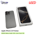 USED Apple iPhone 16 Promax