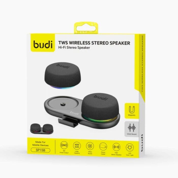 Budi Magnetic Wireless Stereo Speaker - Image 9