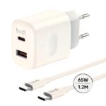 Budi 30W USB-C Wall Charger + 65w USB-C Cable
