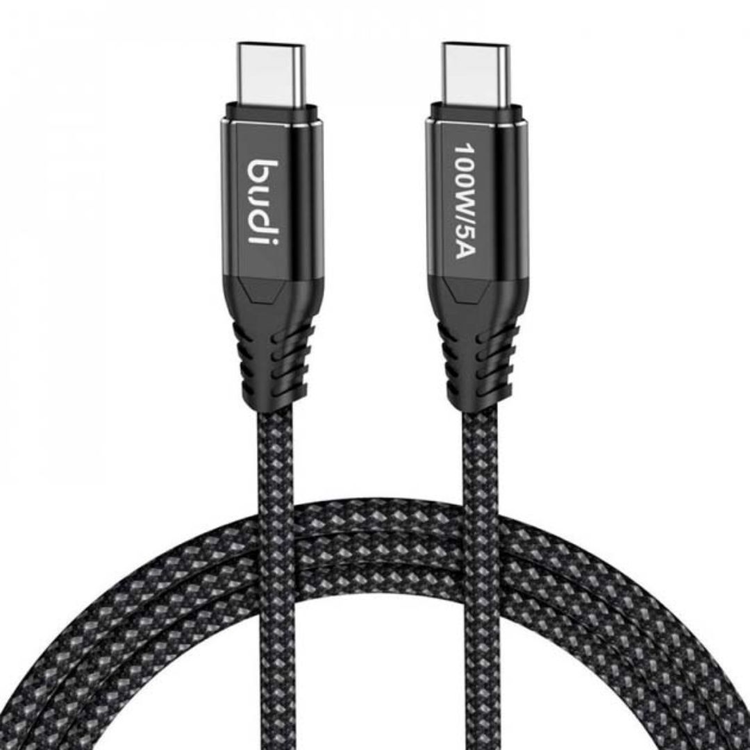 Budi-pd-100W-USB-C-To-USB-C-alumiuim-Shell-Cable-1.5m-2.jpg Budi pd 100W USB-C To USB-C alumiuim Shell Cable 3m - Image 1
