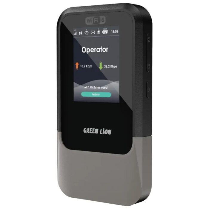 Green Lion Connect 5G Portable MiFi Router - Gold Call Tech Shop