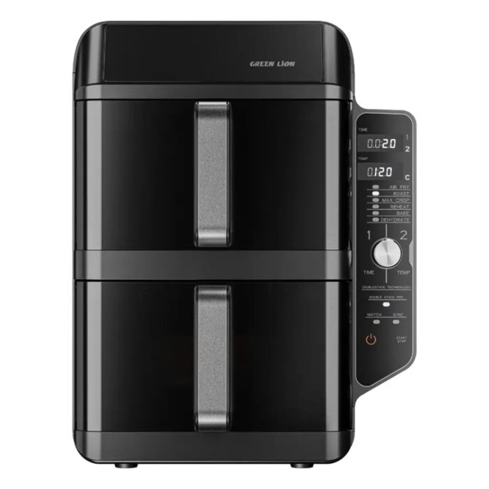 Green Lion Double-Decker Pro Digital Air Fryer 10.2L - Image 2