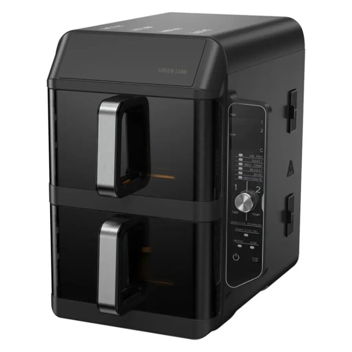 Green Lion Double-Decker Pro Digital Air Fryer 10.2L - Image 4