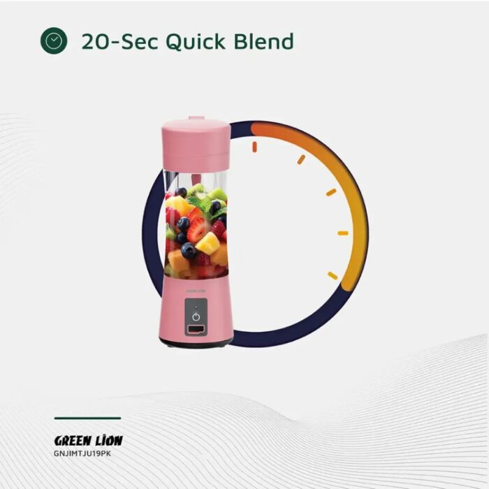 Green Lion Juice Mate Portable Juicer 380mL - Image 5