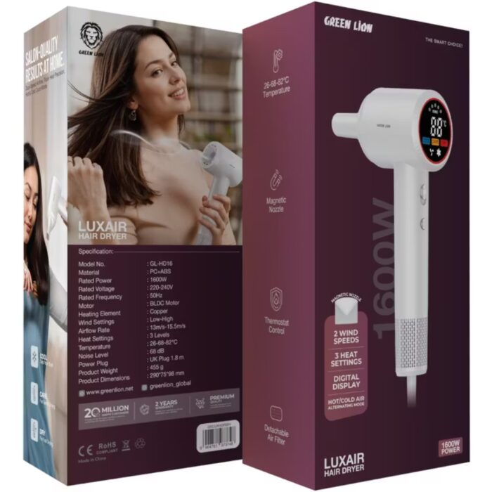 Green Lion LUXAIR Hair Dryer - Image 16