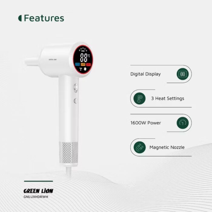 Green Lion LUXAIR Hair Dryer - Image 12
