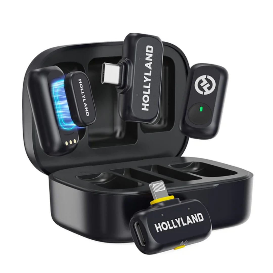 Hollyland-LARK-A1-Combo-Wireless-Microphone-Combo.jpg Hollyland LARK A1 Wireless Microphone - Image 1