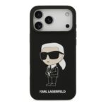 Karl Lagerfeld Liquid Silicone Case with NFT Logo for iPhone 17 Pro Max - Image 2