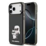 Karl Lagerfeld Plastic Case with Karl & Choupette Sketch for iPhone 17 Pro Max - Image 2