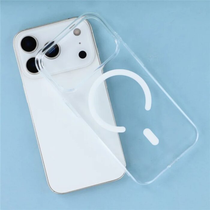 X-Level Magnet Sparkling Clear Case for iPhone 17 Pro Max - Image 7