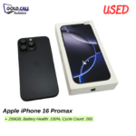 Used Apple iPhone 16 Promax