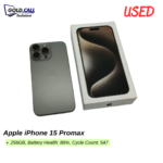 Used Apple iPhone 15 Promax