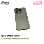 Used Apple iPhone 15 Pro
