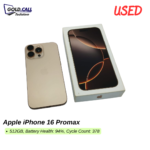 Used Apple iPhone 16 Promax