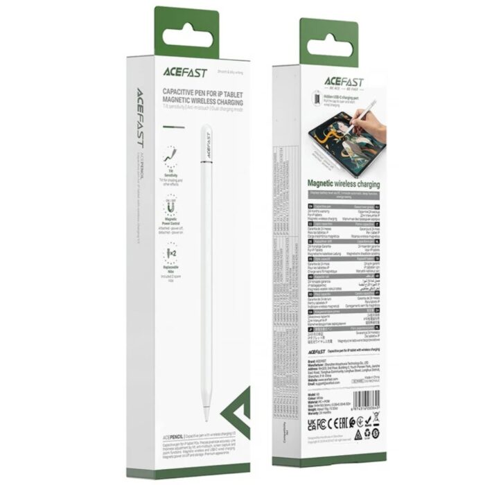 Acefast Capacitive Pen With Wireless Charging V3 - Image 4