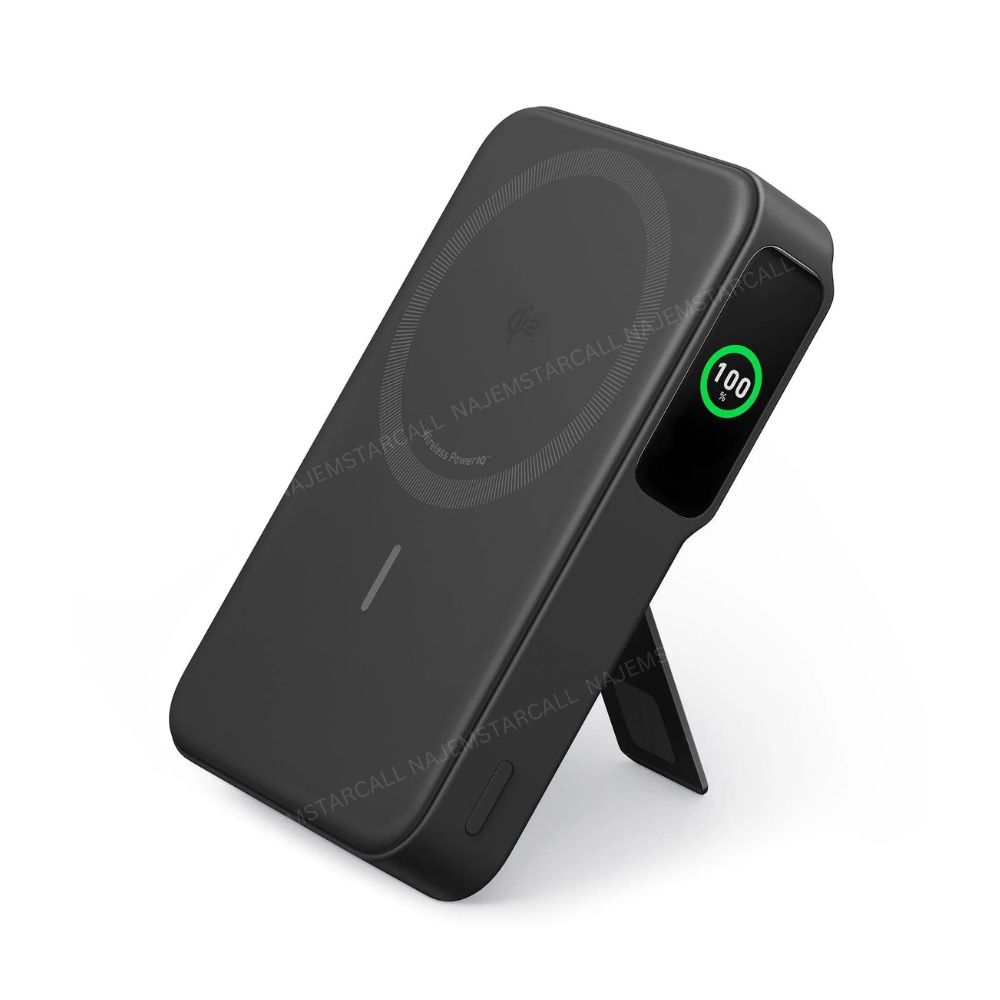 Anker-MagGo-Power-Bank-10K-Black-Stone.jpg Anker MagGo Power Bank (10K) - Image 1