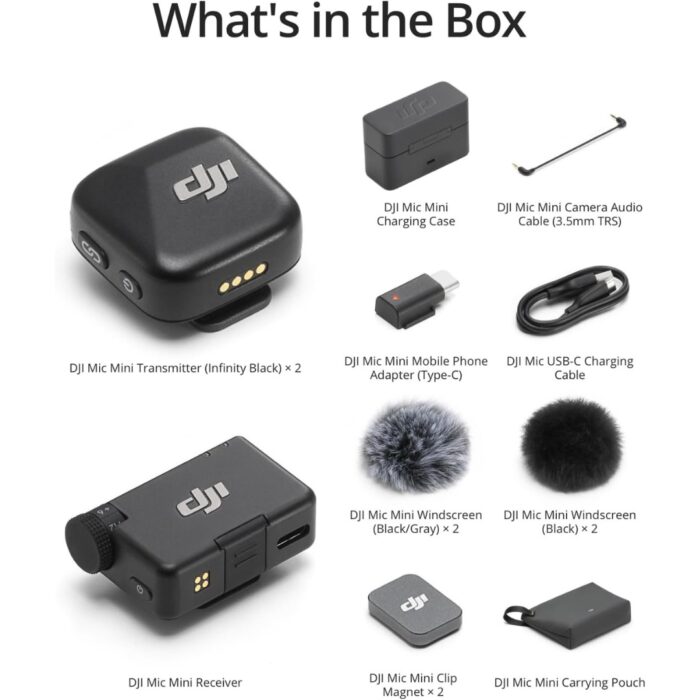 DJI Mic Mini Wireless Microphone - Image 6