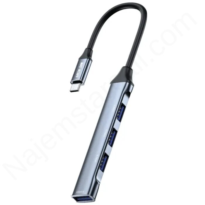 Green Lion 4 In 1 USB Hub Docking Station Adapter - Image 3
