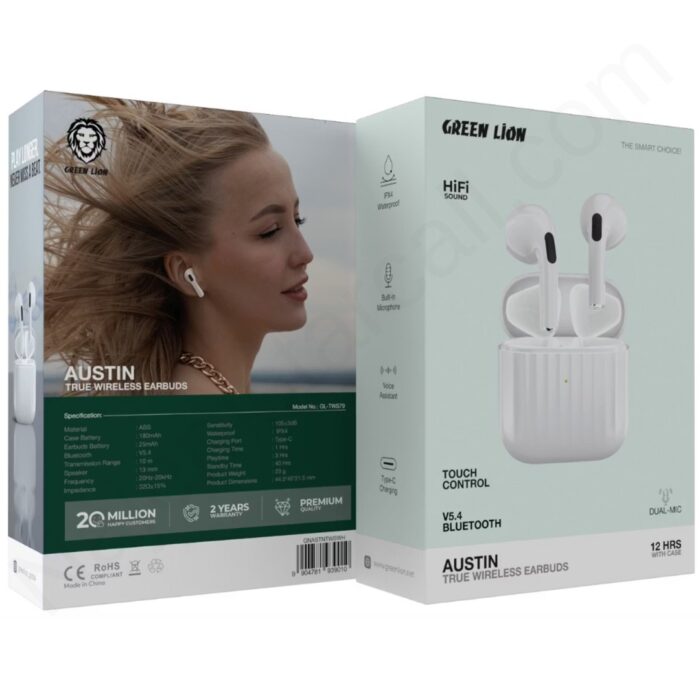 Green Lion Austin True Wireless Earbuds - Image 2