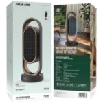 Green Lion Heater Power Fan with Remote Control - Image 2