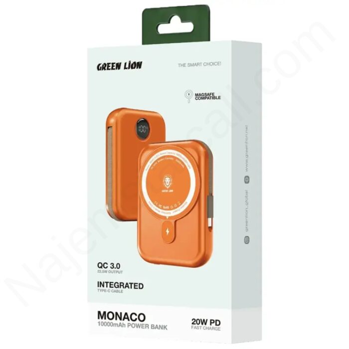 Green Lion Monaco Magsafe 10000mah Power Bank - Image 4
