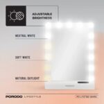Porodo Lifestyle Hollywood Vanity Lighted Mirror - Image 3