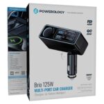 Powerology Brio 125W Multi-Port Car Charger - Image 2