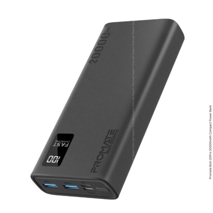 Promate Bolt-20Pro 20000mAh Compact Power Bank - Image 9