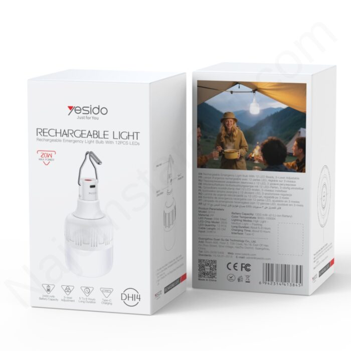 Yesido DH14 Rechargeable Light - Image 2