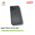 Used Apple iPhone 16 Pro Max