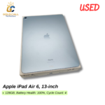 Used Apple iPad Air 6, 13-inch