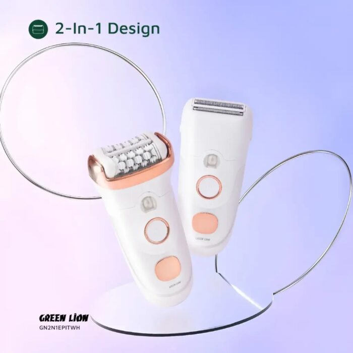 Green Lion 2 in 1 Epilator Shave, Trim, Epilate - Image 7