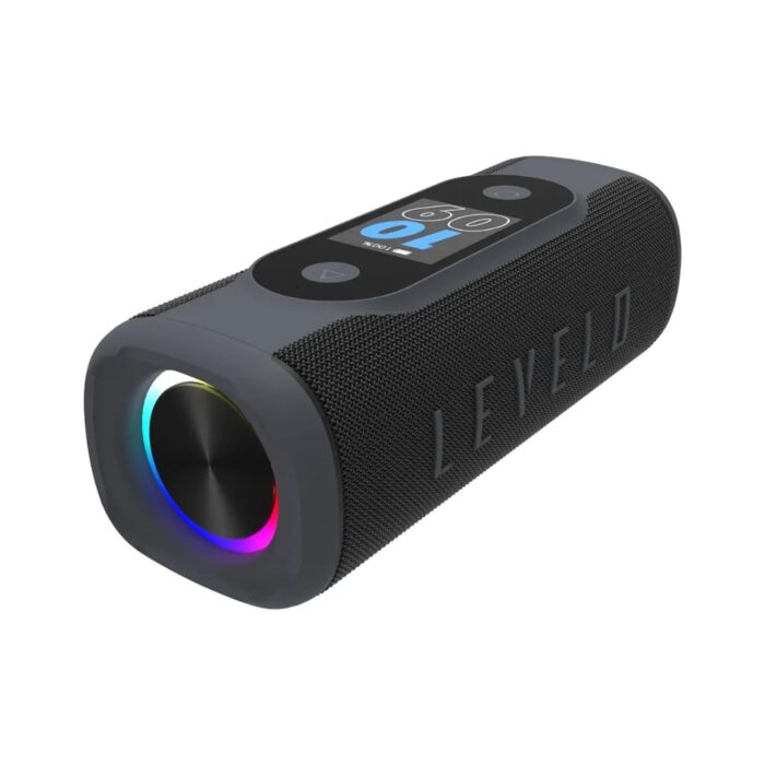 Levelo Bassbeat Portable Speaker With LED Display - Image 4