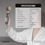 Porodo Lifestyle Multi Styling Hair Dryer Set - Image 10