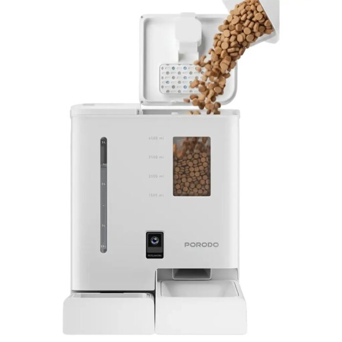 Porodo Petmate Automatic Pet Feeder with Wi-Fi, Camera & App Control - Image 2