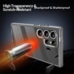 X LEVEL Clear Case For Samsung Galaxy S26 Ultra - Image 4