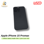 Used Apple iPhone 15 Promax